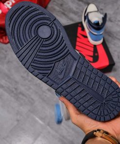 giay sneaker nike air jordan 1 high obisidan like auth1212