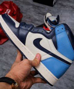 giay sneaker nike air jordan 1 high obisidan like auth77
