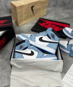 giay sneaker nike air jordan 1 high university like auth99