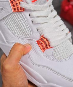 Giày Nike Air Jordan 4 Military Pack White Red Like Auth giay sneaker nike air jordan 4 retro metalic pack white white like auth1111