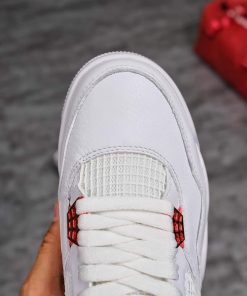 Giày Nike Air Jordan 4 Military Pack White Red Like Auth giay sneaker nike air jordan 4 retro metalic pack white white like auth33
