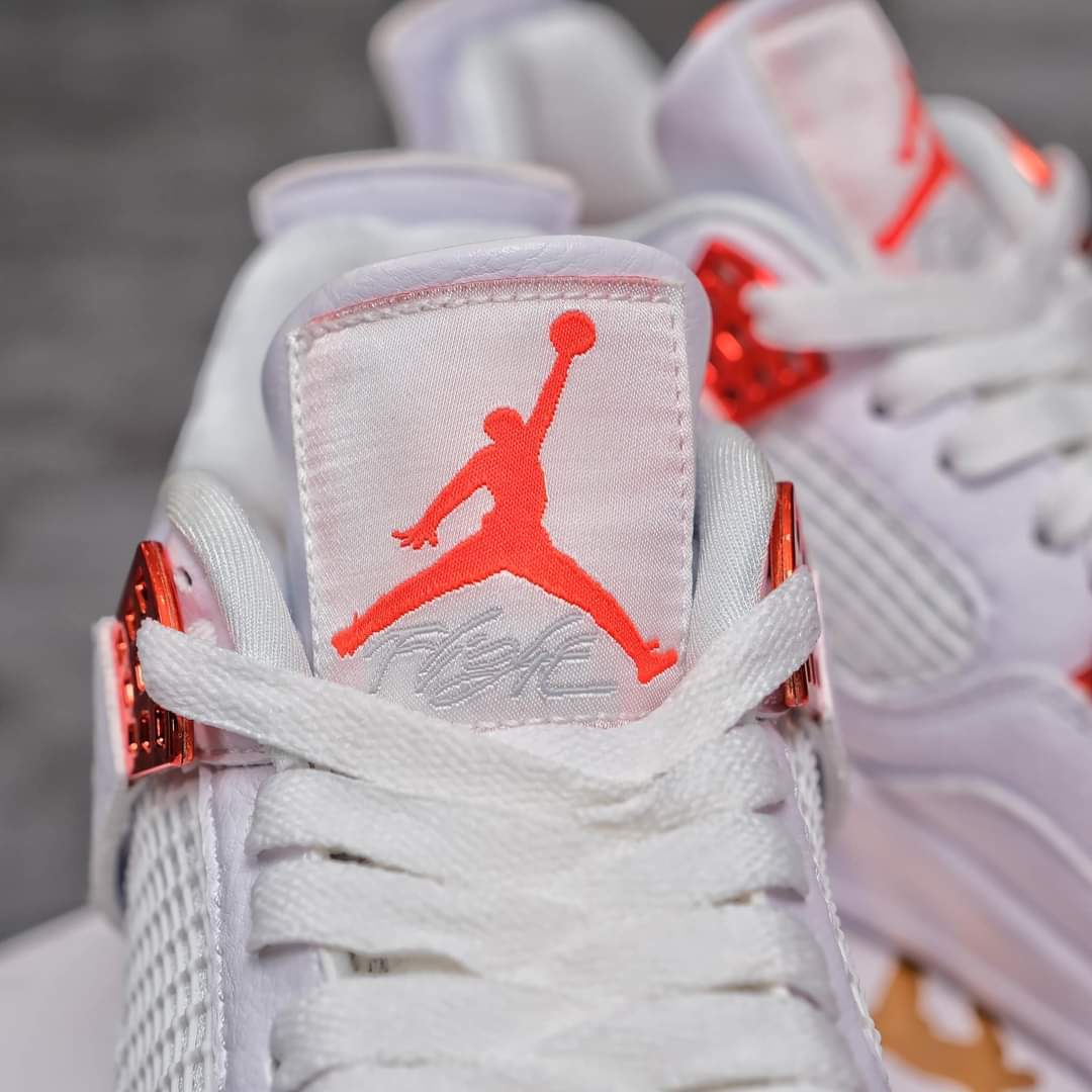 Giày Nike Air Jordan 4 Military Pack White Red Like Auth Giày Nike Air Jordan 4 Military Pack White Red