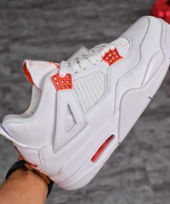 Giày Nike Air Jordan 4 Military Pack White Red Like Auth giay sneaker nike air jordan 4 retro metalic pack white white like auth77