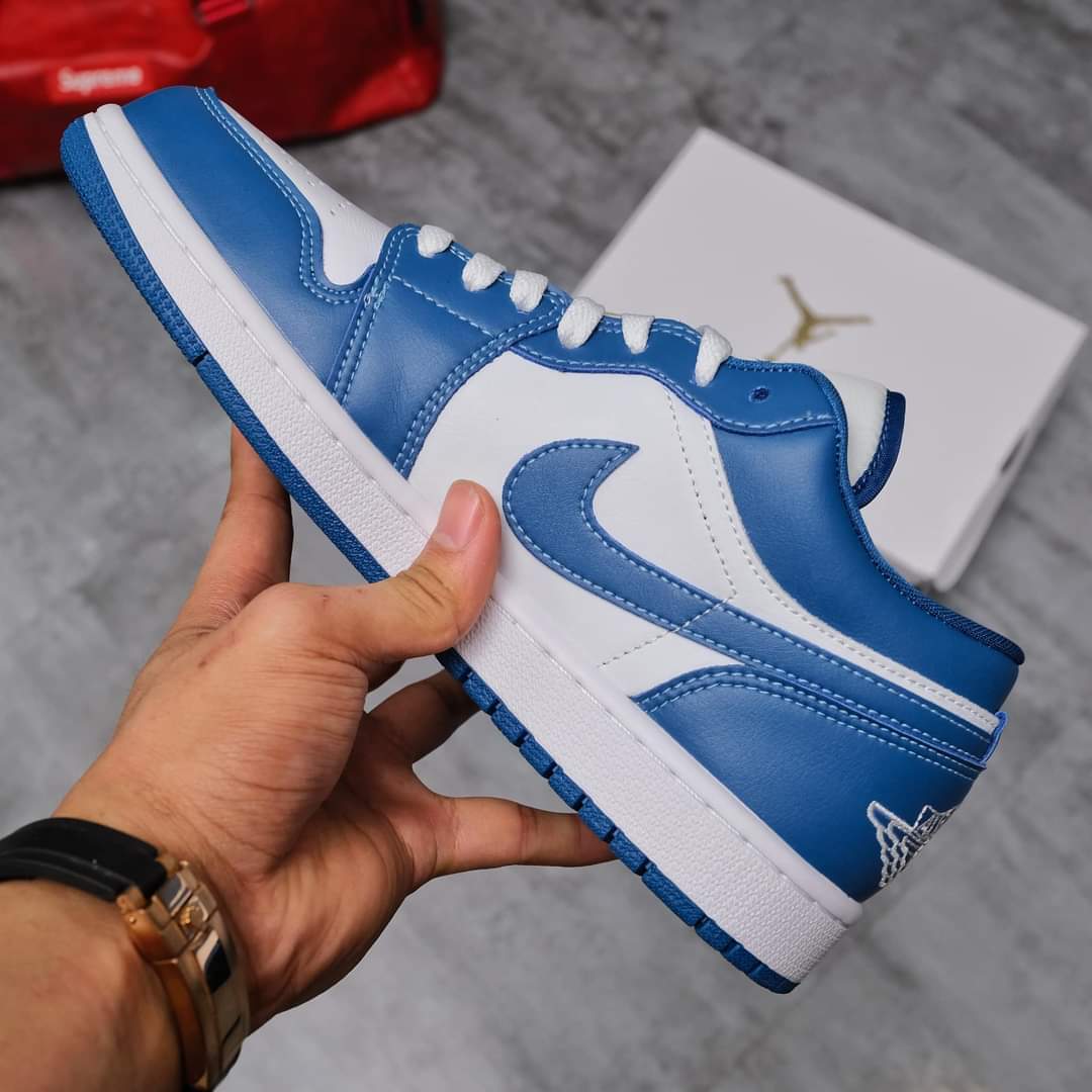 Giày Nike Air Jordan 1 Low ‘Marina Blue’ - Like Auth giay sneaker nike air jordan low blue like auth1010