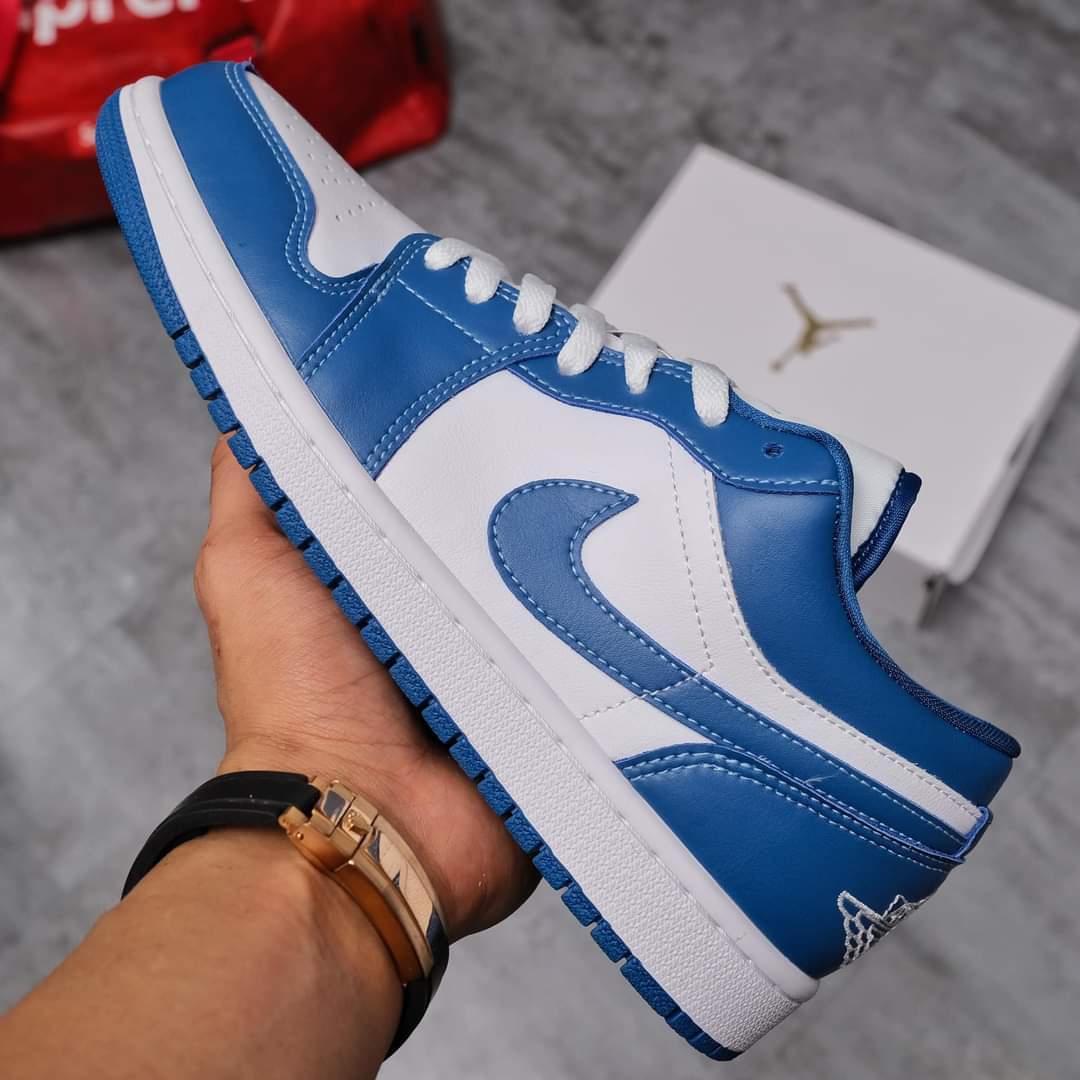 Giày Nike Air Jordan 1 Low ‘Marina Blue’ - Like Auth giay sneaker nike air jordan low blue like auth44