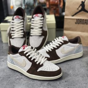 giay sneaker nike air sb jordan low travis scott like auth22