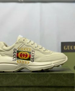 gucci rhyton logo ivory like auth 3