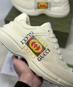 Gucci Rhyton Gucci Logo Leather Sneaker_yoyo1sneaker
