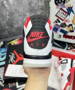 Giày Nike Air Jordan 4 Retro Fire Red Best Quality nike air jordan 4 retro fire red best qualiy1212