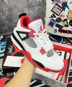 Giày Nike Air Jordan 4 Retro Fire Red Best Quality nike air jordan 4 retro fire red best qualiy1717