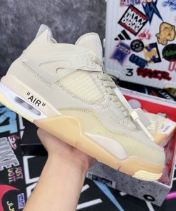 Giày Nike Air Jordan 4 Retro Off-White - Best Quality nike air jordan 4 retro off white best qualiy11