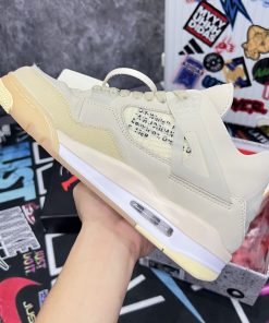 Giày Nike Air Jordan 4 Retro Off-White - Best Quality nike air jordan 4 retro off white best qualiy22