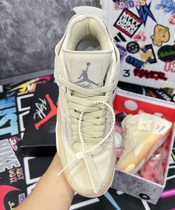 Giày Nike Air Jordan 4 Retro Off-White - Best Quality nike air jordan 4 retro off white best qualiy33