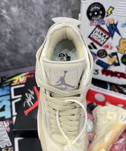 Giày Nike Air Jordan 4 Retro Off-White - Best Quality nike air jordan 4 retro off white best qualiy55