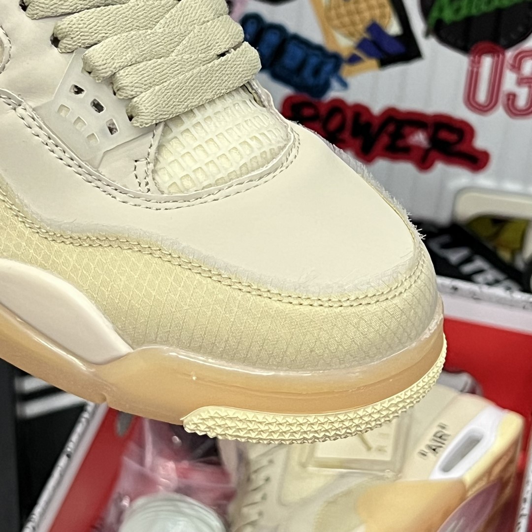 Giày Nike Air Jordan 4 Retro Off-White - Best Quality nike air jordan 4 retro off white best qualiy66