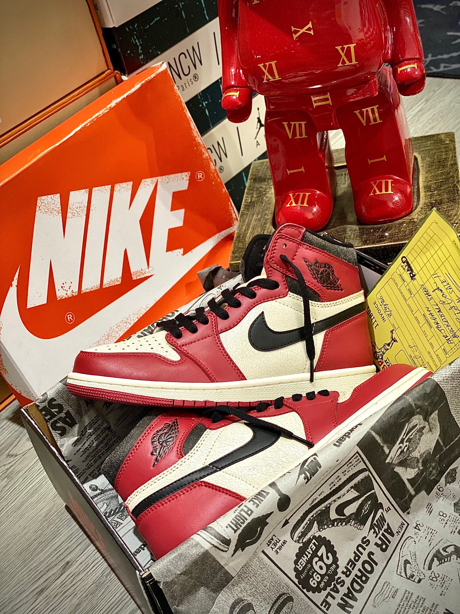 Giày Nike Air Jordan 1 High OG Lost & Found - Like Auth Giày Nike Air Jordan 1 High OG Lost & Found - Like Auth