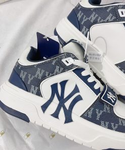 Giày MLB Chunky Liner Mid Denim New York Yankees 'D.Navy'