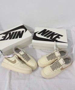 Giày Nike Force 1 Low "Canvas Coconut Milk" - Like Auth giay nike air force 1 canvas cocount Milk replica 2