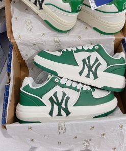 Giày MLB Chunky Liner New York Yankees 'Garden Green' - Like Auth giay sneaker mlb liner new york yankees graden green likeauth 2