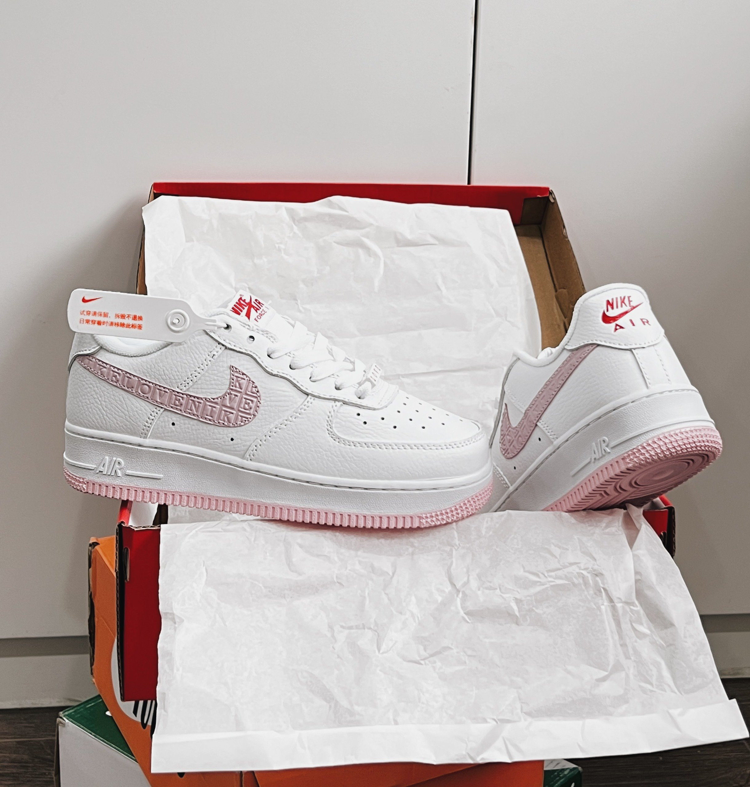 Giày Nike Air Force 1 Low "Valentines Day" - Like Auth AF1 Low "Valentines Day"_yoyo1sneaker