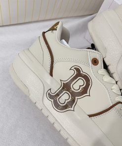 Giày MLB Chunky Liner Monogram Boston Red Sox Yankees ‘Brown’ - Like Auth mlb chunky liner monogram boston red sox brown like auth 4