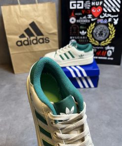 Giày Adidas Forum White Black Green - Siêu Cấp giay adidas forum white green sieu cap5