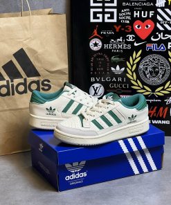 Giày Adidas Forum White Black Green - Siêu Cấp Giày Adidas Forum White Black Green_yoyo1sneaker