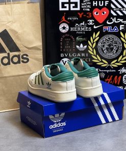 Giày Adidas Forum White Black Green - Siêu Cấp giay adidas forum white green sieu cap9
