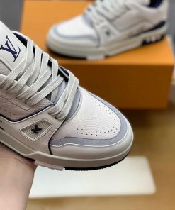 Louis Vuitton Trainer 54 White Navy - Best Quality Louis Vuitton Trainer 54 White Navy_yoyo1sneaker