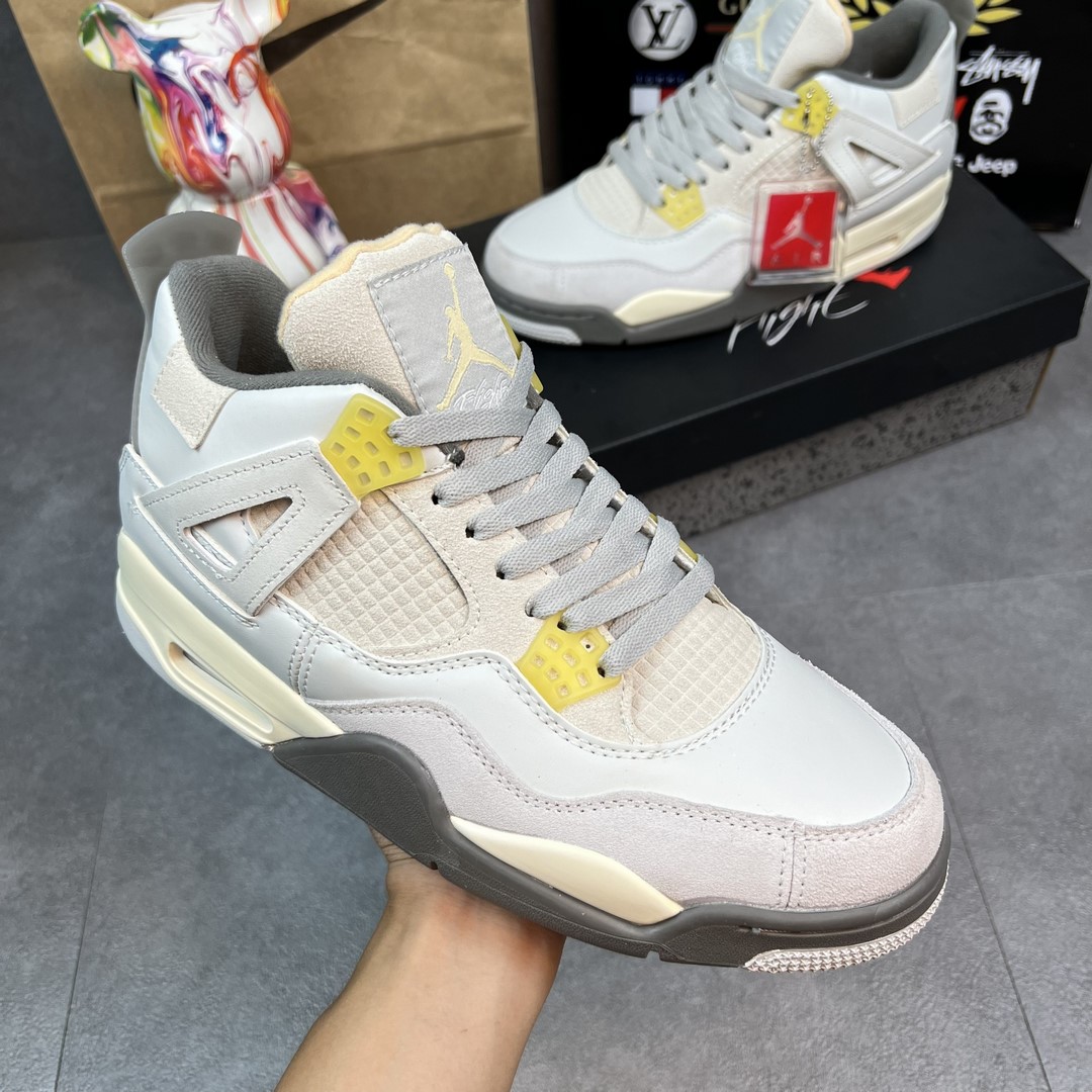 Giày Nike Air Jordan 4 Retro Craft SE Grey Men's Like Auth giay nike jordan 4 retro craft se grey mens sieu cap2