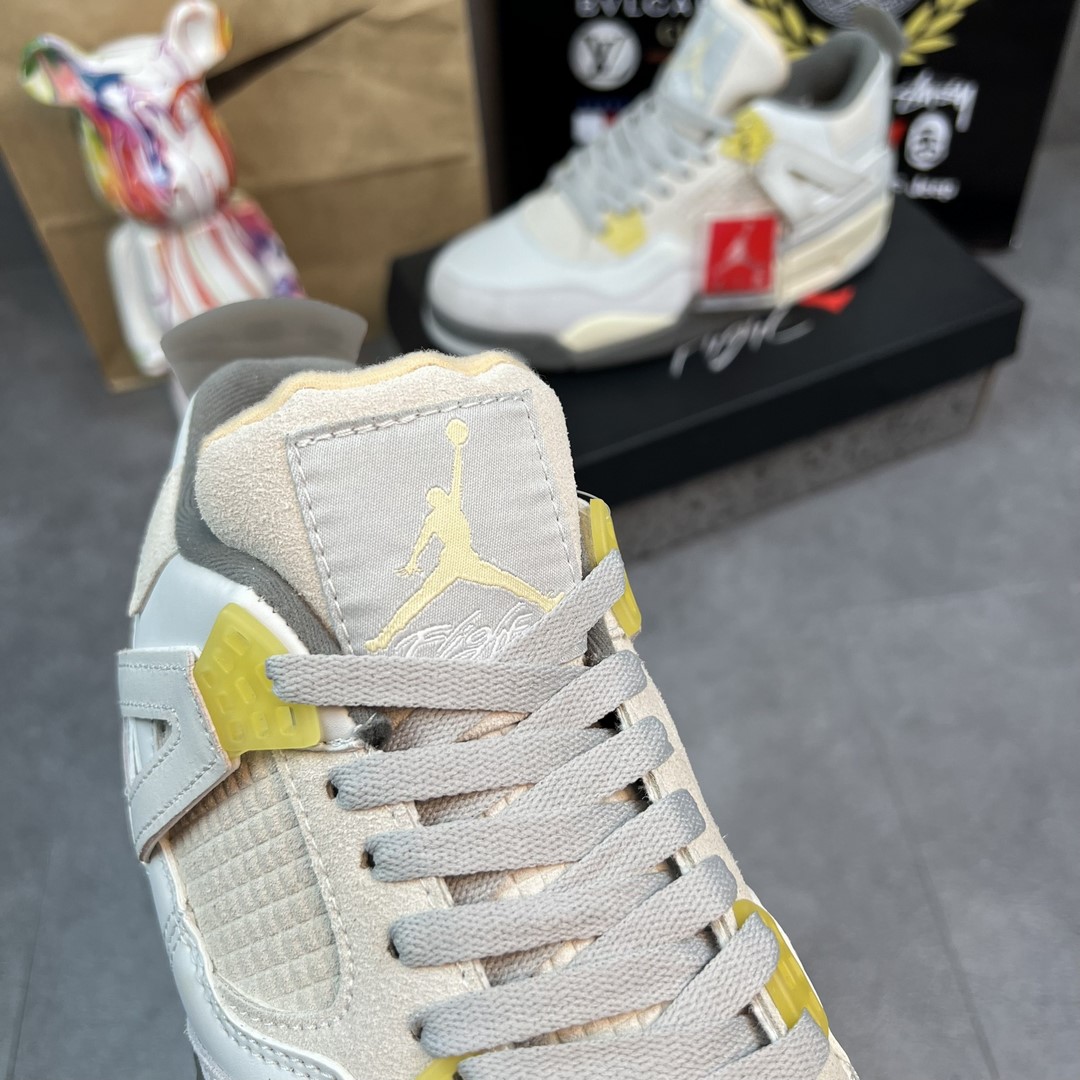 Giày Nike Air Jordan 4 Retro Craft SE Grey Men's Like Auth giay nike jordan 4 retro craft se grey mens sieu cap3