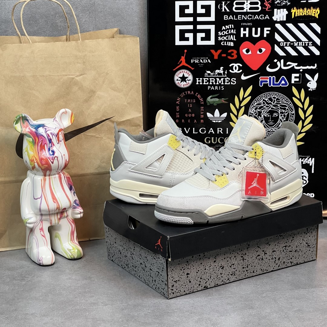 Giày Nike Air Jordan 4 Retro Craft SE Grey Men's Like Auth giày Jordan 4 Retro Grey Men's