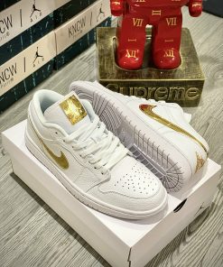 giay sneaker yoyo1 nike jordan metallic gold 3