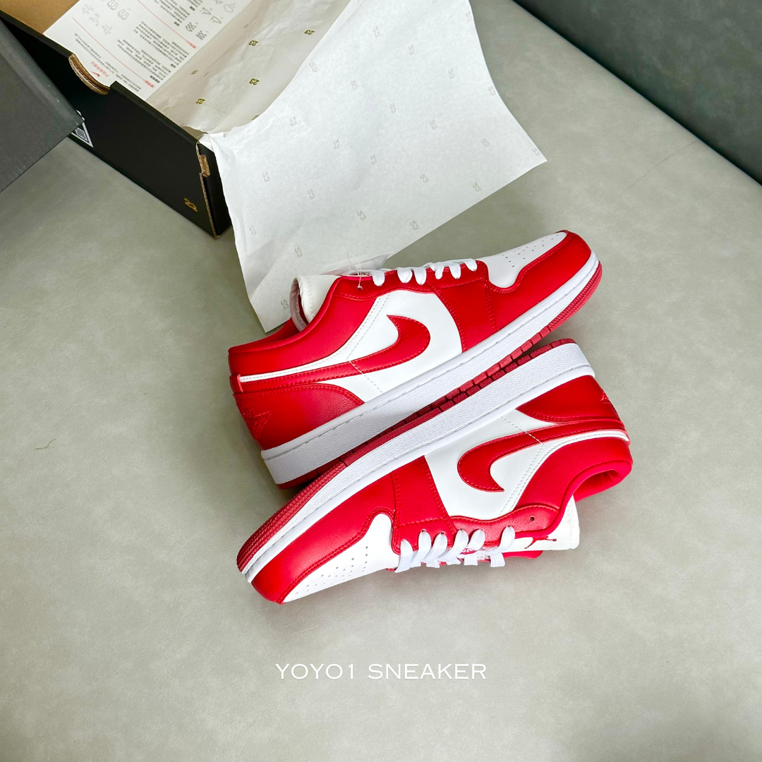 Giày Nike Air Jordan 1 Low Gym Red Like Auth Giày Nike Air Jordan 1 Low Gym Red Like Auth