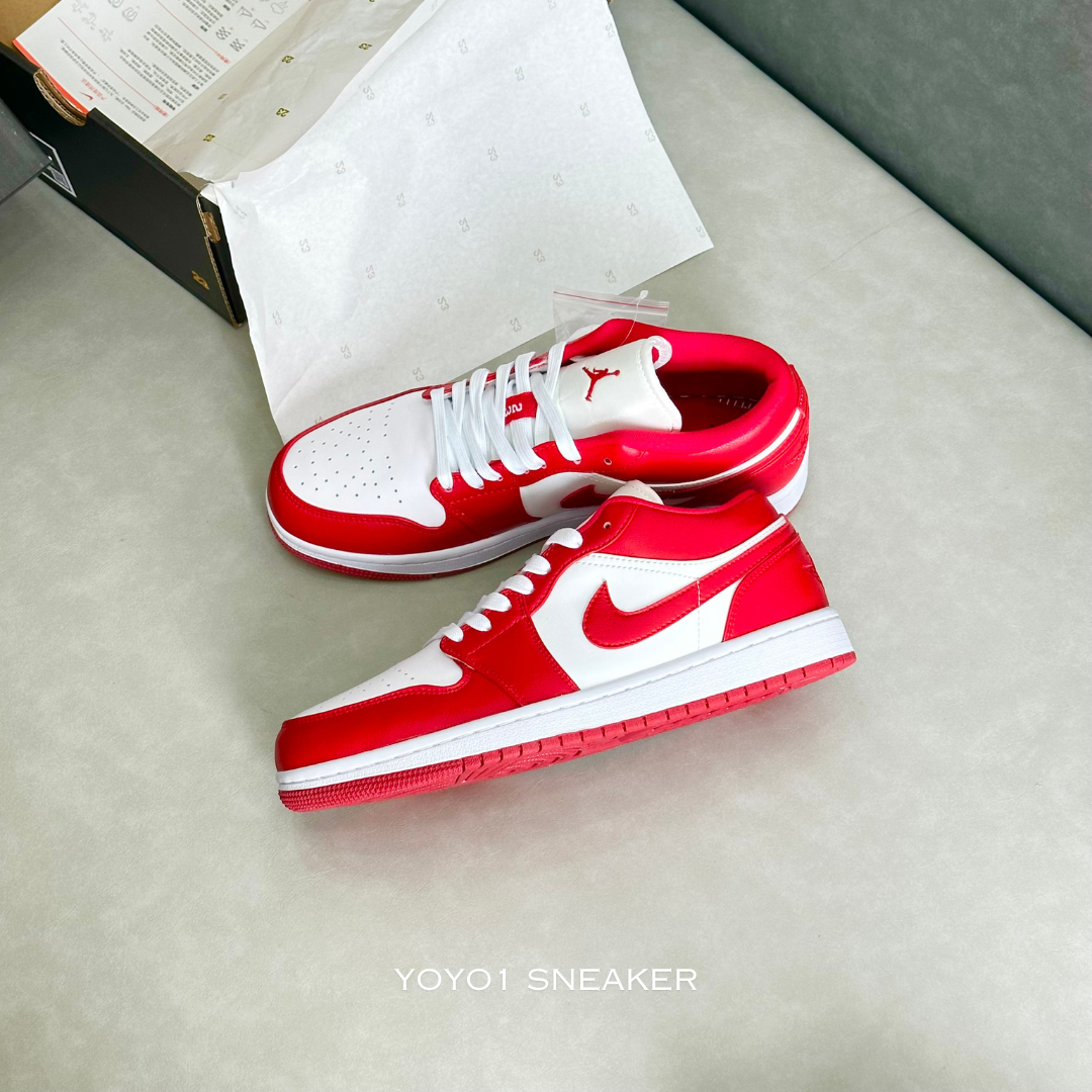 Giày Nike Air Jordan 1 Low Gym Red Like Auth Giày Nike Air Jordan 1 Low Gym Red Like Auth