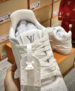 Giày Louis Vuitton Trainer Trắng - Best Quality giay lv trainer trang best quality44