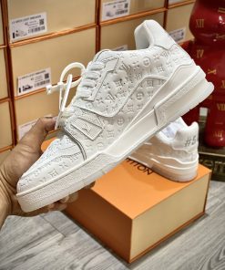 Giày Louis Vuitton Trainer Trắng - Best Quality Giày Louis Vuition Trainer Trắng Best Quality_yoyo1sneaker