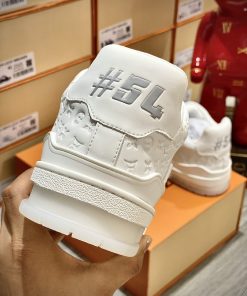 Giày Louis Vuitton Trainer Trắng - Best Quality giay lv trainer trang best quality77