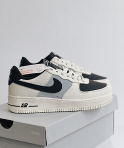 giay nike air force 1 low cream black likeauth 4
