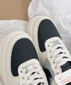 giay nike air force 1 low cream black likeauth 6