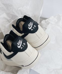 giay nike air force 1 low cream black likeauth 7