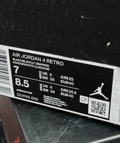 Giày Nike Air Jordan 4 Retro 'Black Cat' - Best Quality giay sneaker nike air jordan 4 black cat replica 6