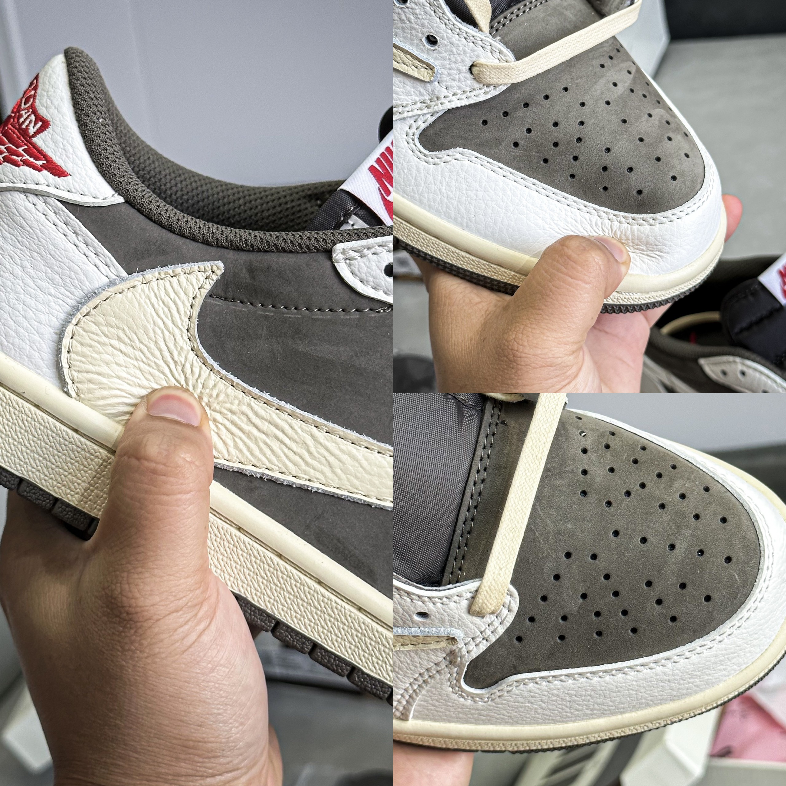 Giày Nike Air Jordan 1 x Travis Scott 'Reverse Mocha' Giày Nike Air Jordan 1 x Travis Scott 'Reverse Mocha'