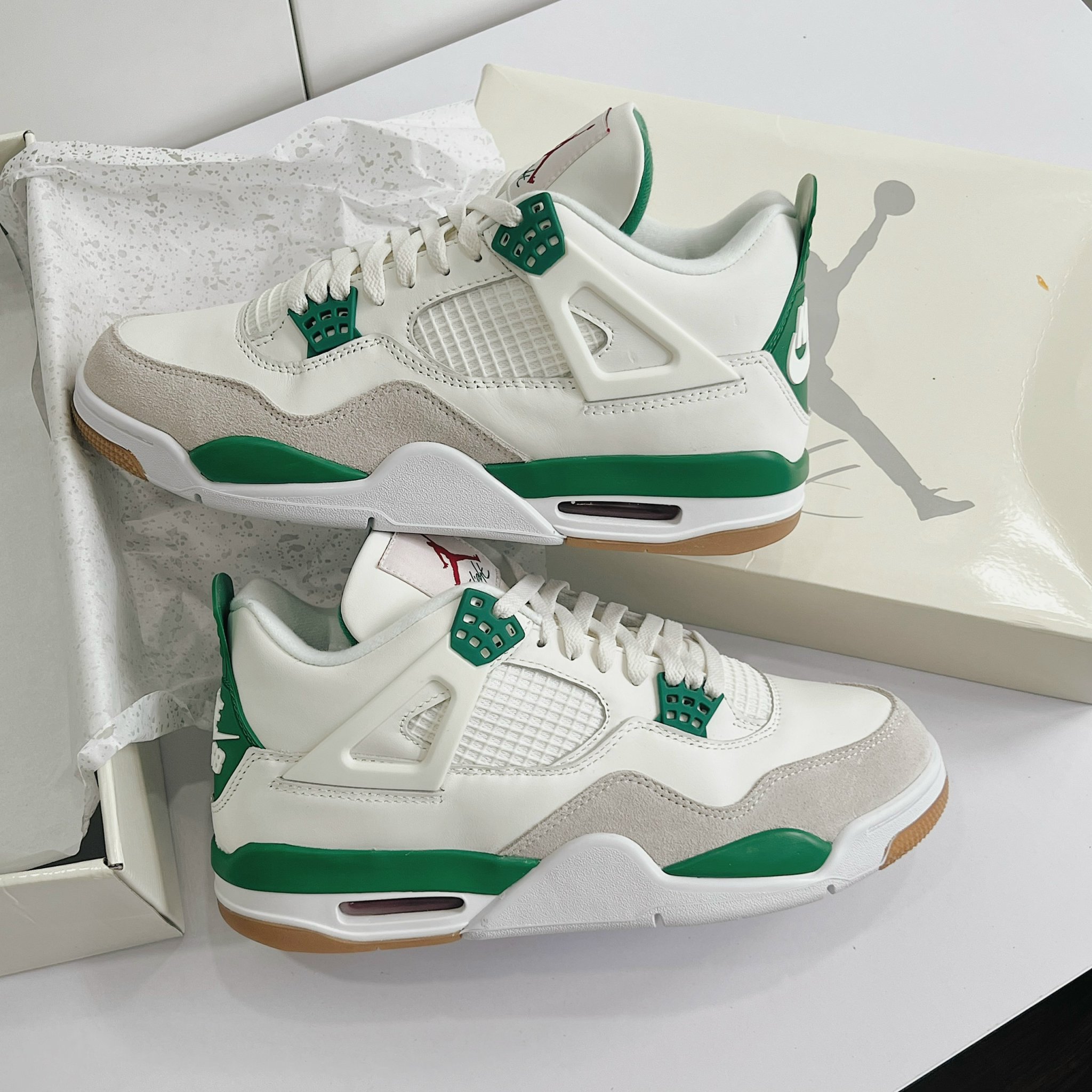 Giày Nike Air Jordan 4 Retro 'Pine Green' - Best Quality Giày Jordan 4 Retro 'Pine Green'