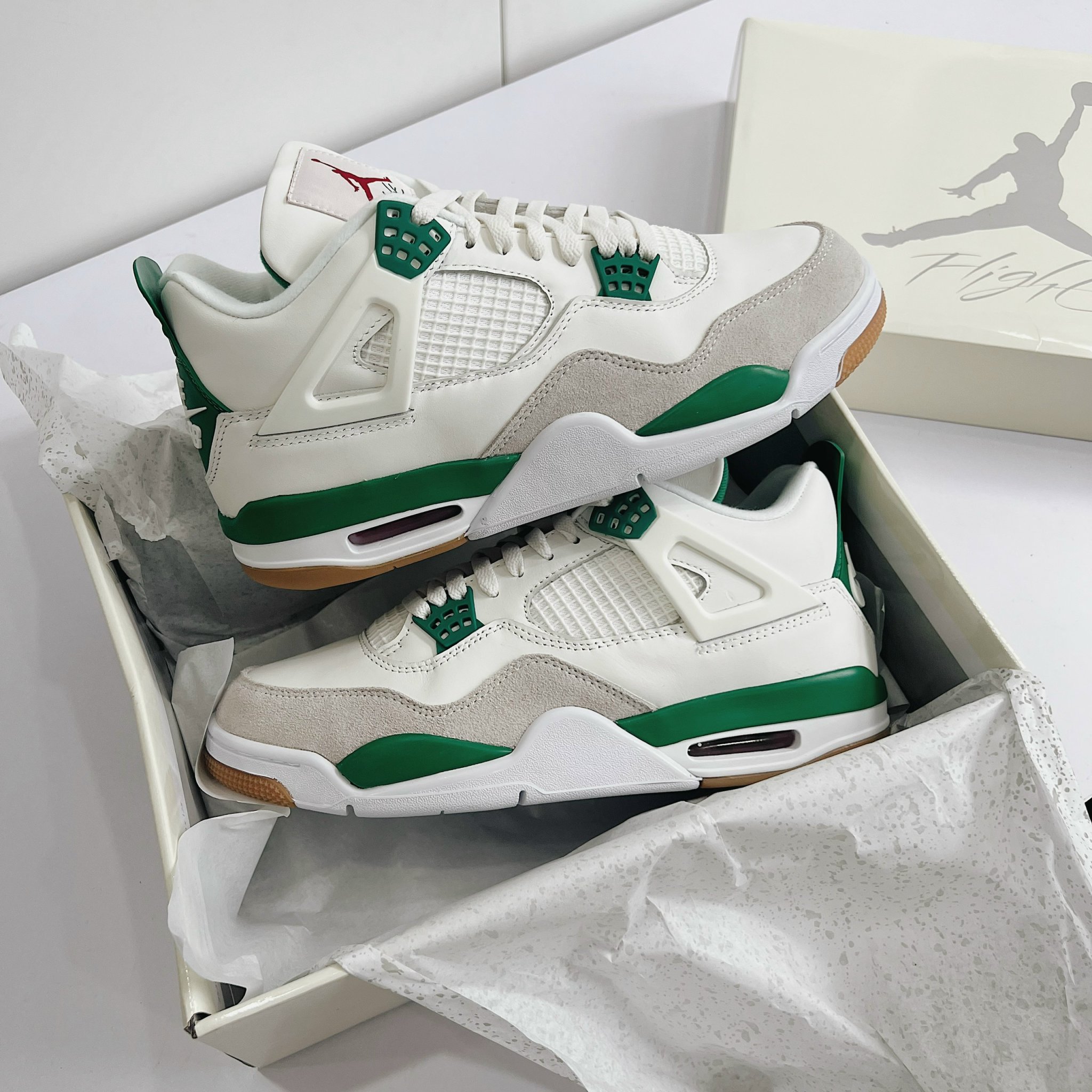 Giày Nike Air Jordan 4 Retro 'Pine Green' - Best Quality Giày Jordan 4 Retro 'Pine Green'