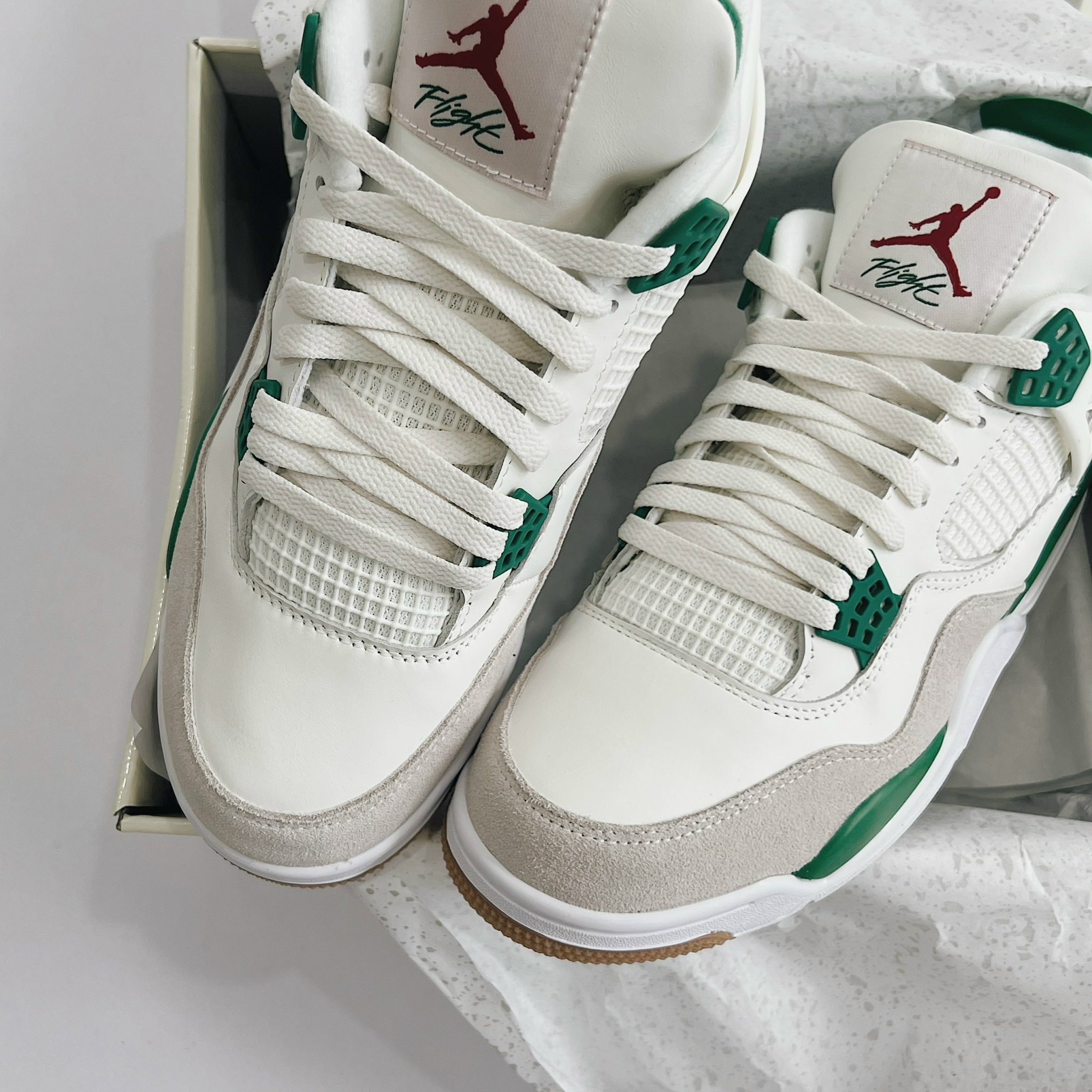 Giày Nike Air Jordan 4 Retro 'Pine Green' - Best Quality giay sneaker nike jordan 4 pine green best quality 8