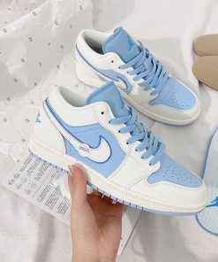 giay sneaker nike jordan ice blue likeauth 2