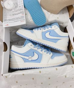 giay sneaker nike jordan ice blue likeauth 4