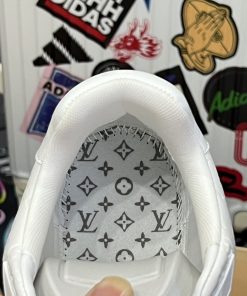 Giày Louis Vuition LV Trainer #54 Signature 'White' - Best Quality mau giay luxury louis vuition trainer best qualiy11