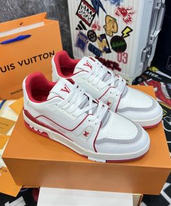 Louis Vuition Trainer #54 'White Red' _yoyo1sneaker